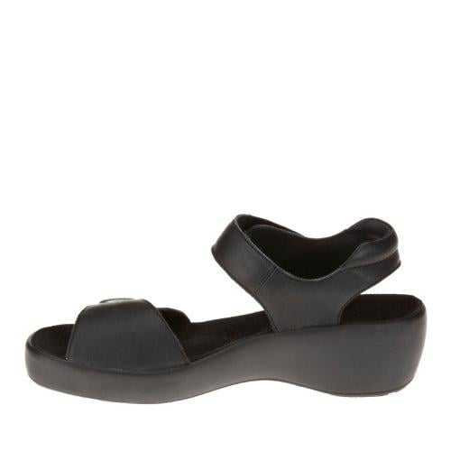 Drew Andi - Women\'s Wedge Sandals - Black Calf