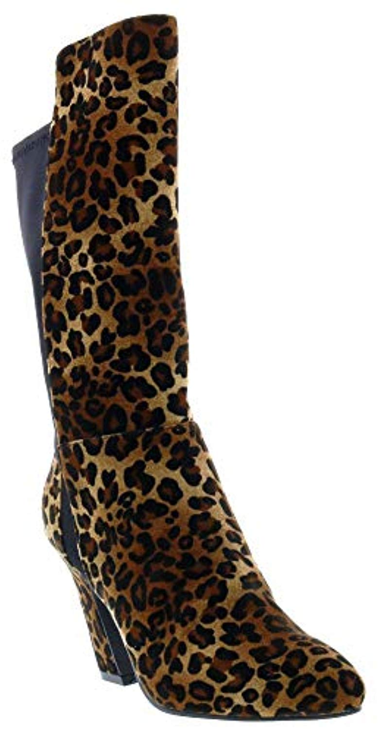 Leopard Velvet Stretch