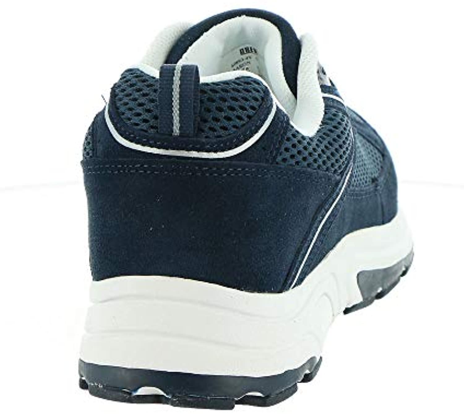 Drew Aaron - Men's Athletic Lace Oxford Shoe - Navy/Suede//Micro