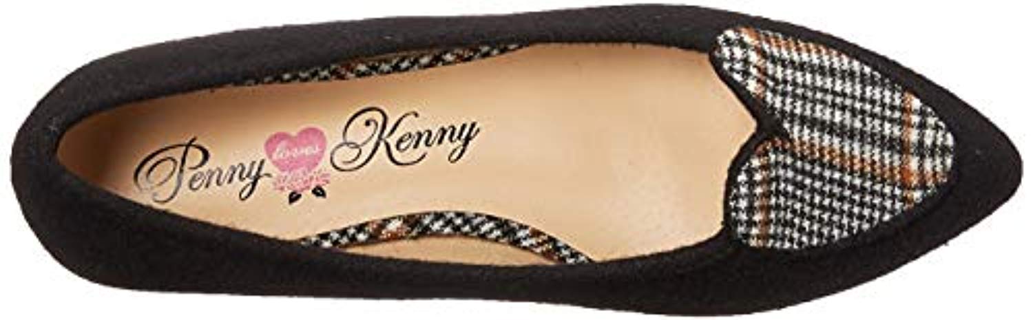 Penny Loves Kenny Nookie Plaid - Women's - Black Fleece Textile - 