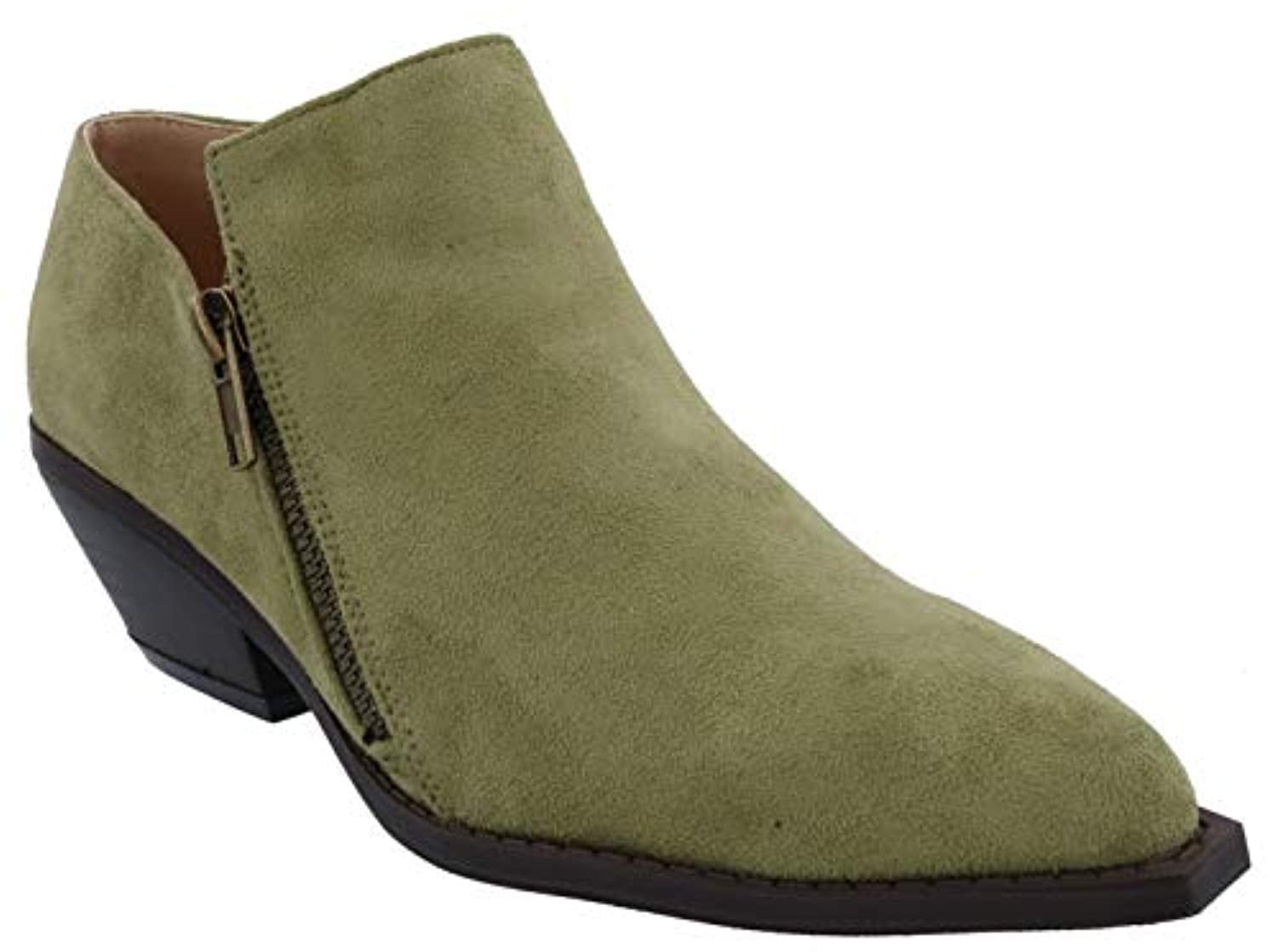 Green Microsuede