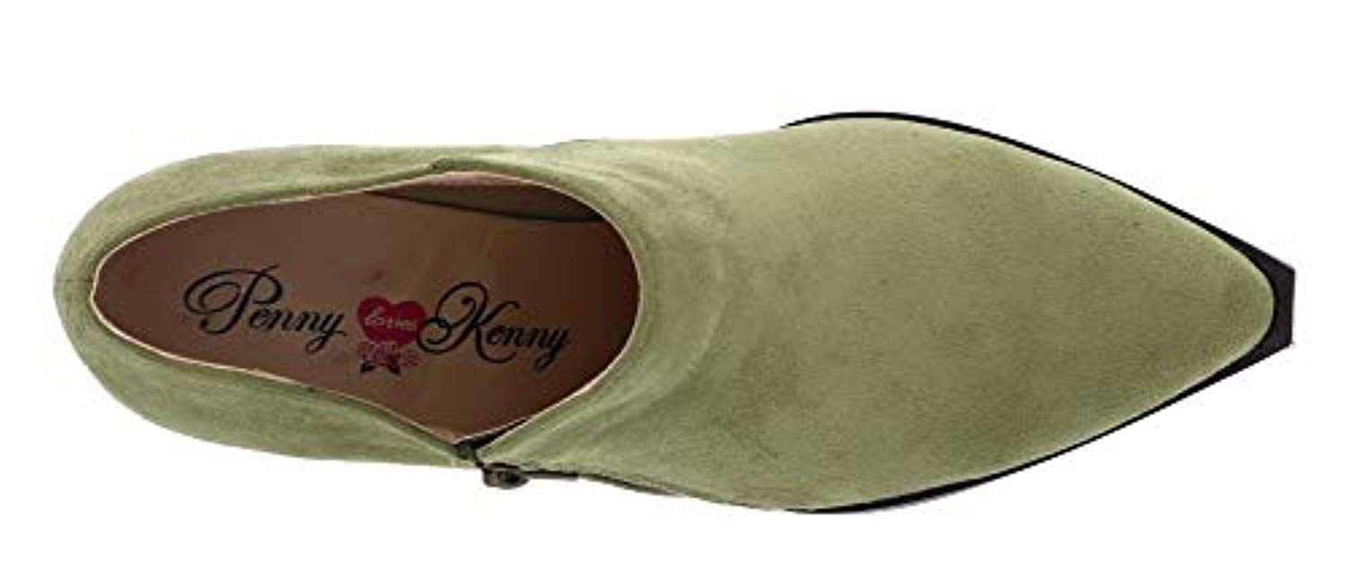 Penny Loves Kenny Sync - Women's - Green Microsuede - 