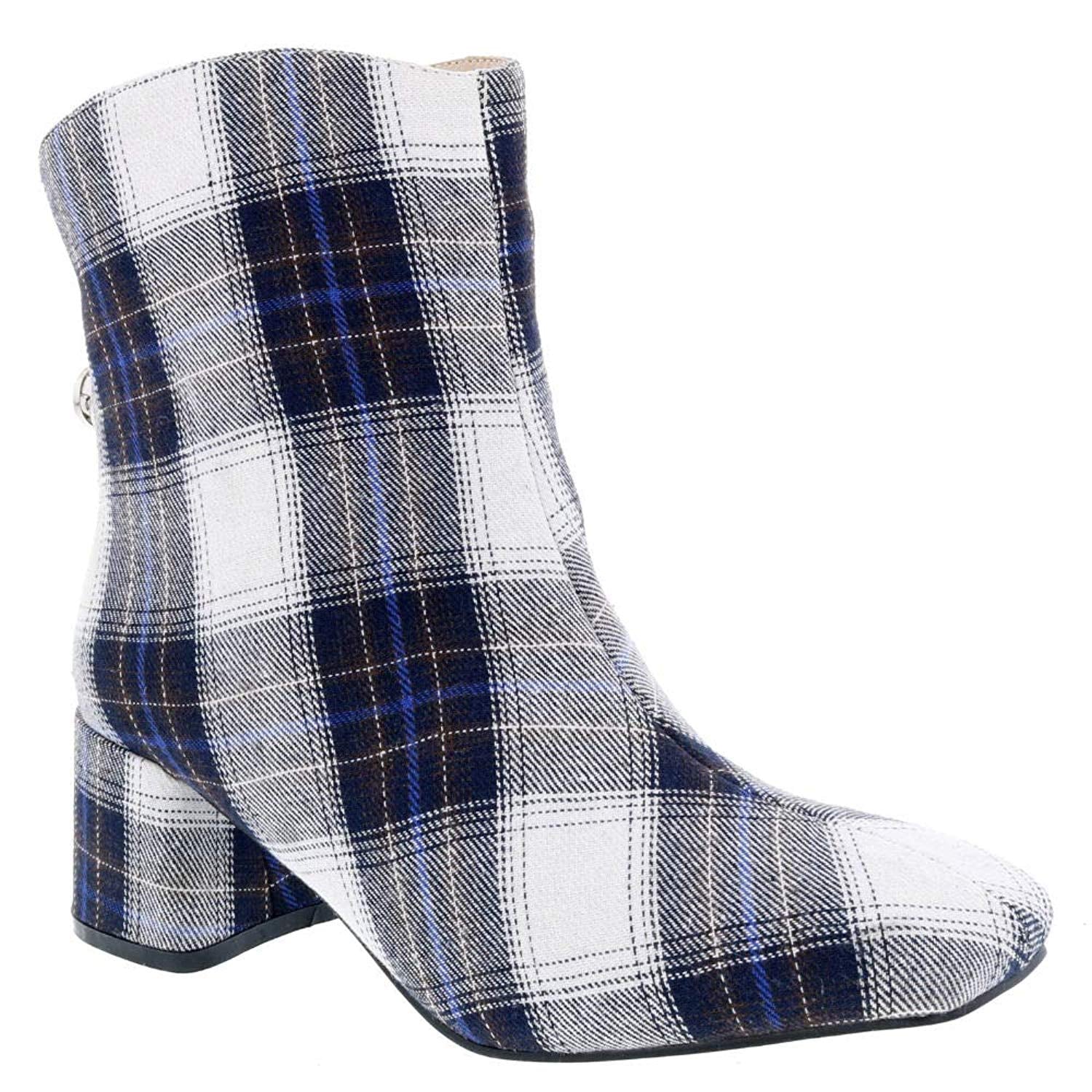 White Plaid