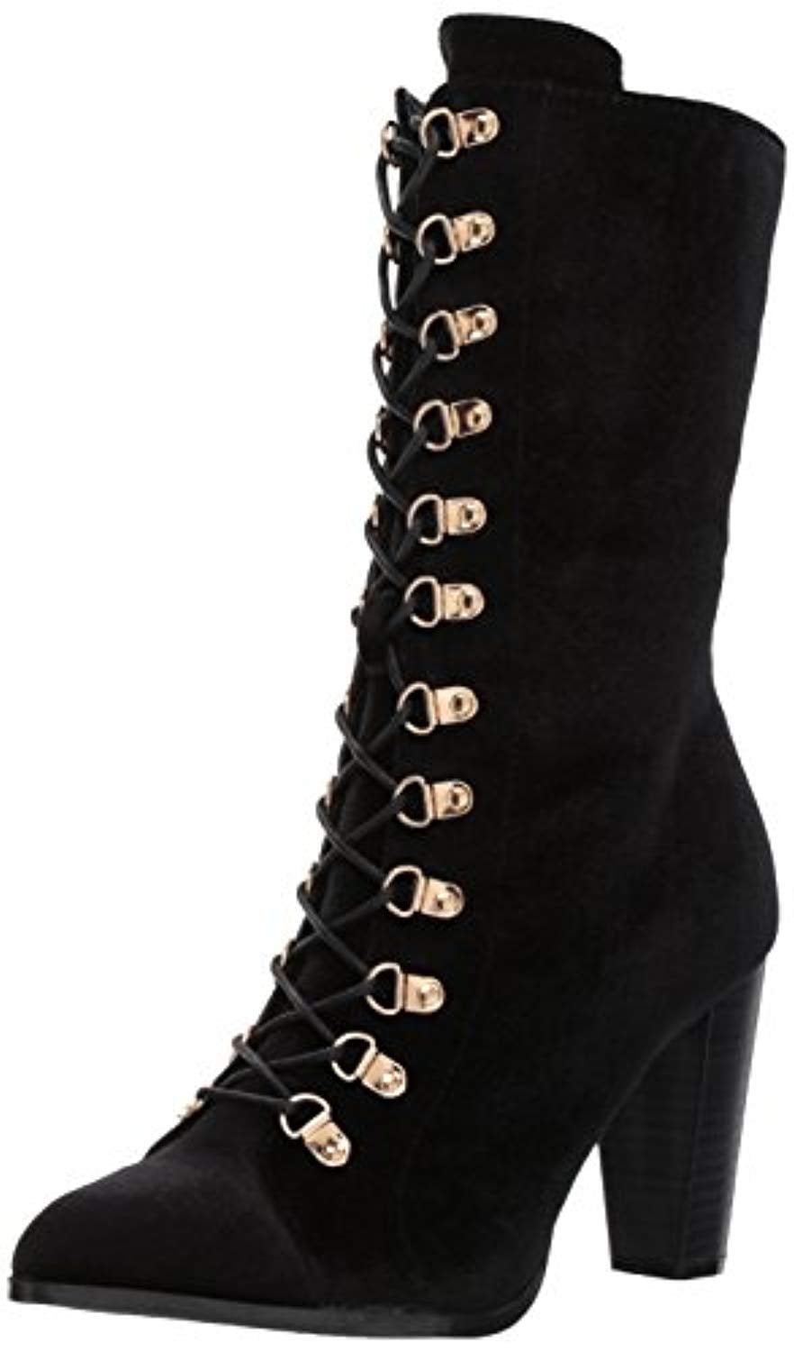 Penny Loves Kenny Argent - Women's - Black Velvet - Angle