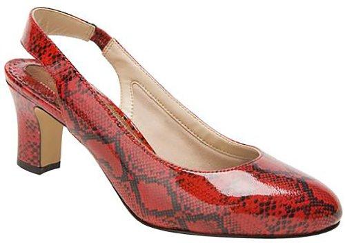 Ros Hommerson Vicki - Women's Dress Heel - Red/Blk