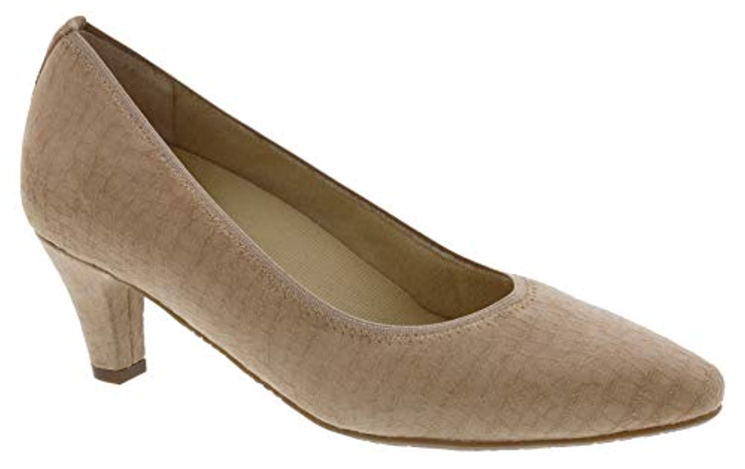 Nude Croc Leather