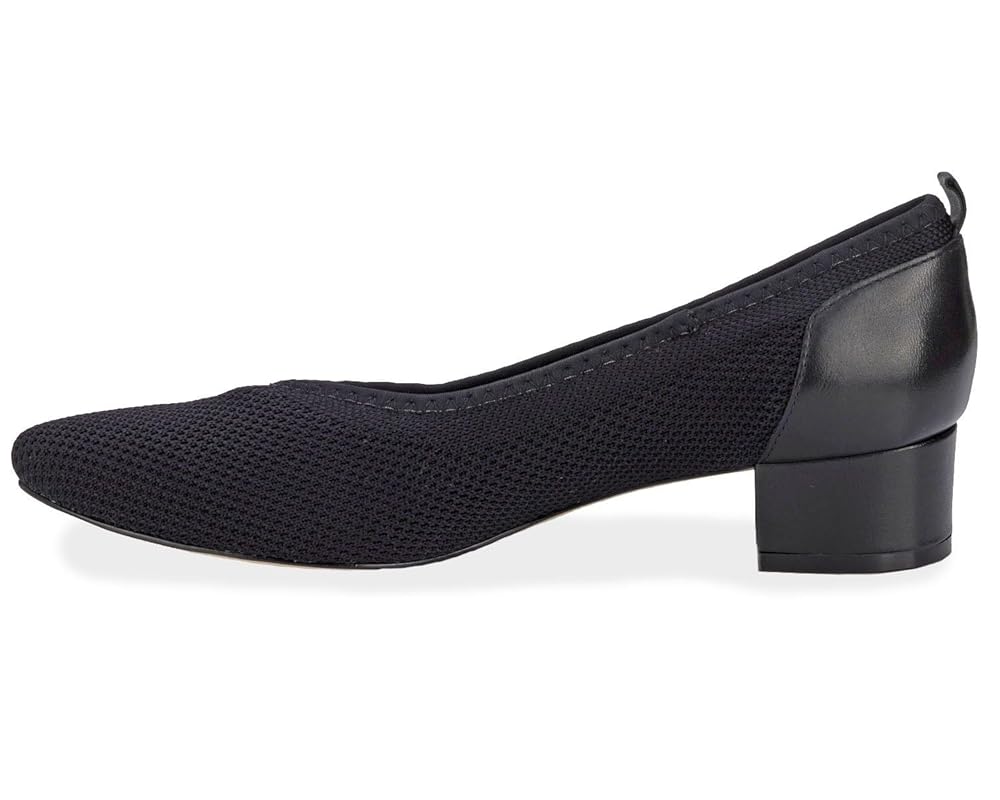 Ros Hommerson Hester Women's Comfort Pump - BLACK/KNIT//BLACK/LEATHER