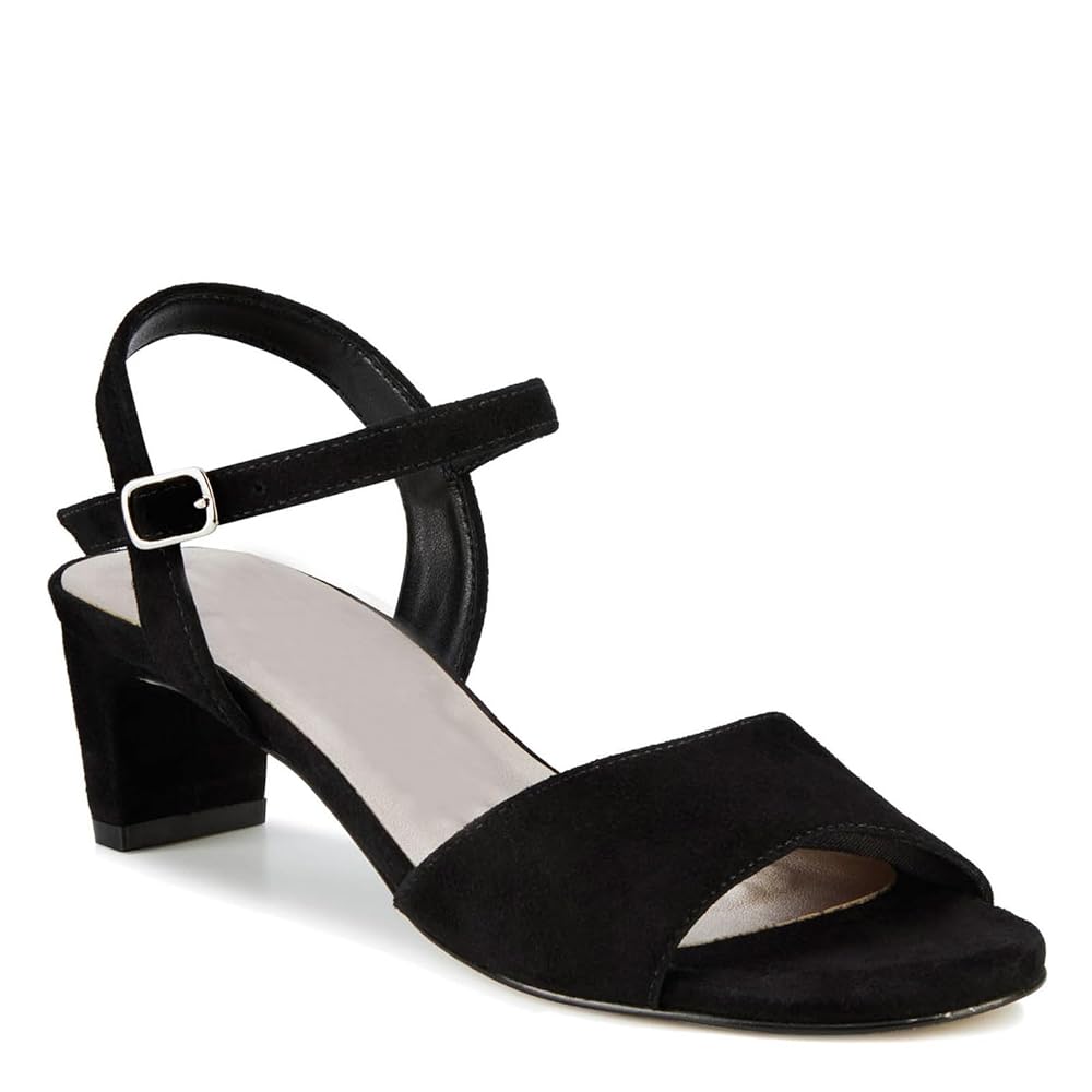 Ros Hommerson Lydia Women's Dress Sandal - Black Suede