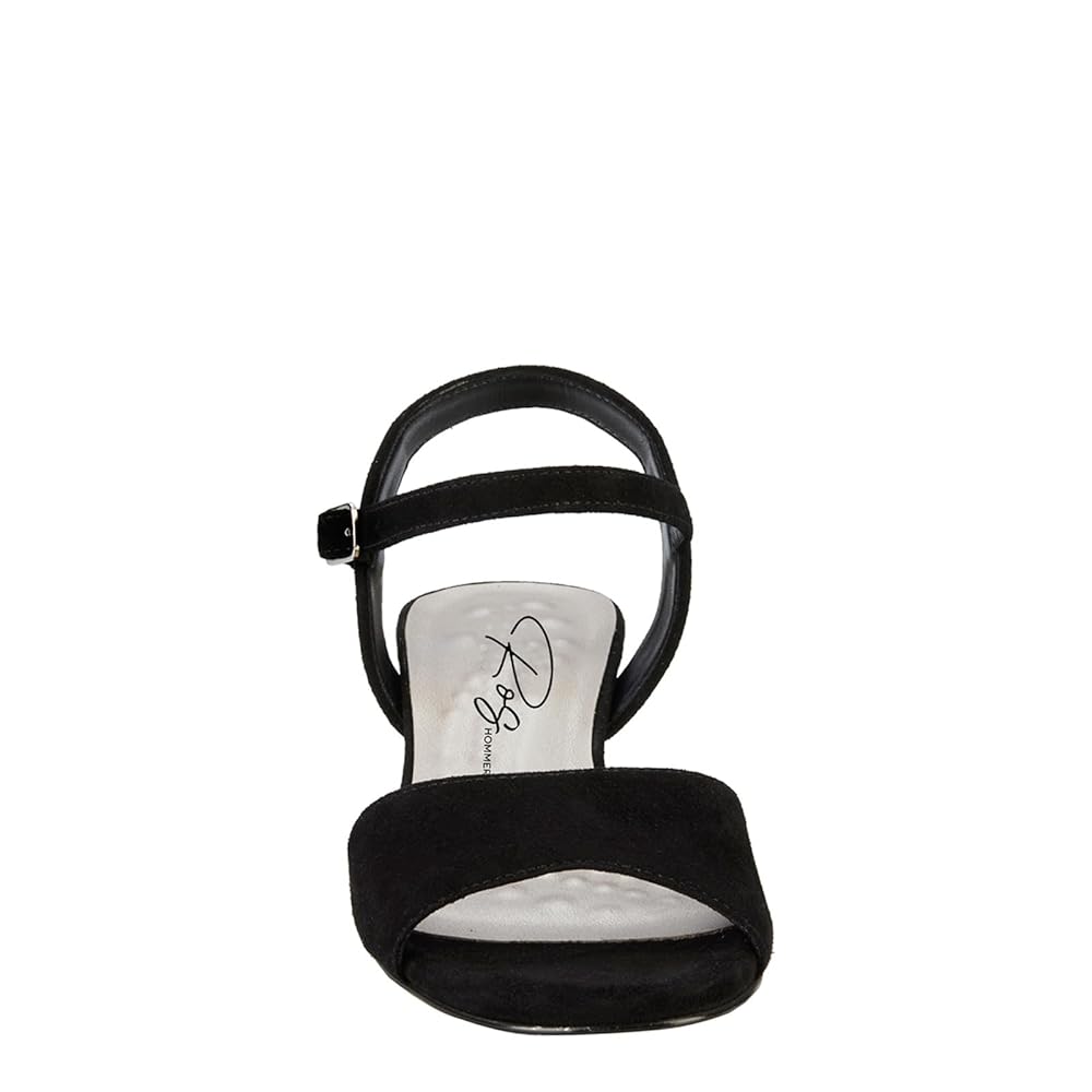Ros Hommerson Lydia Women's Dress Sandal - Black Suede