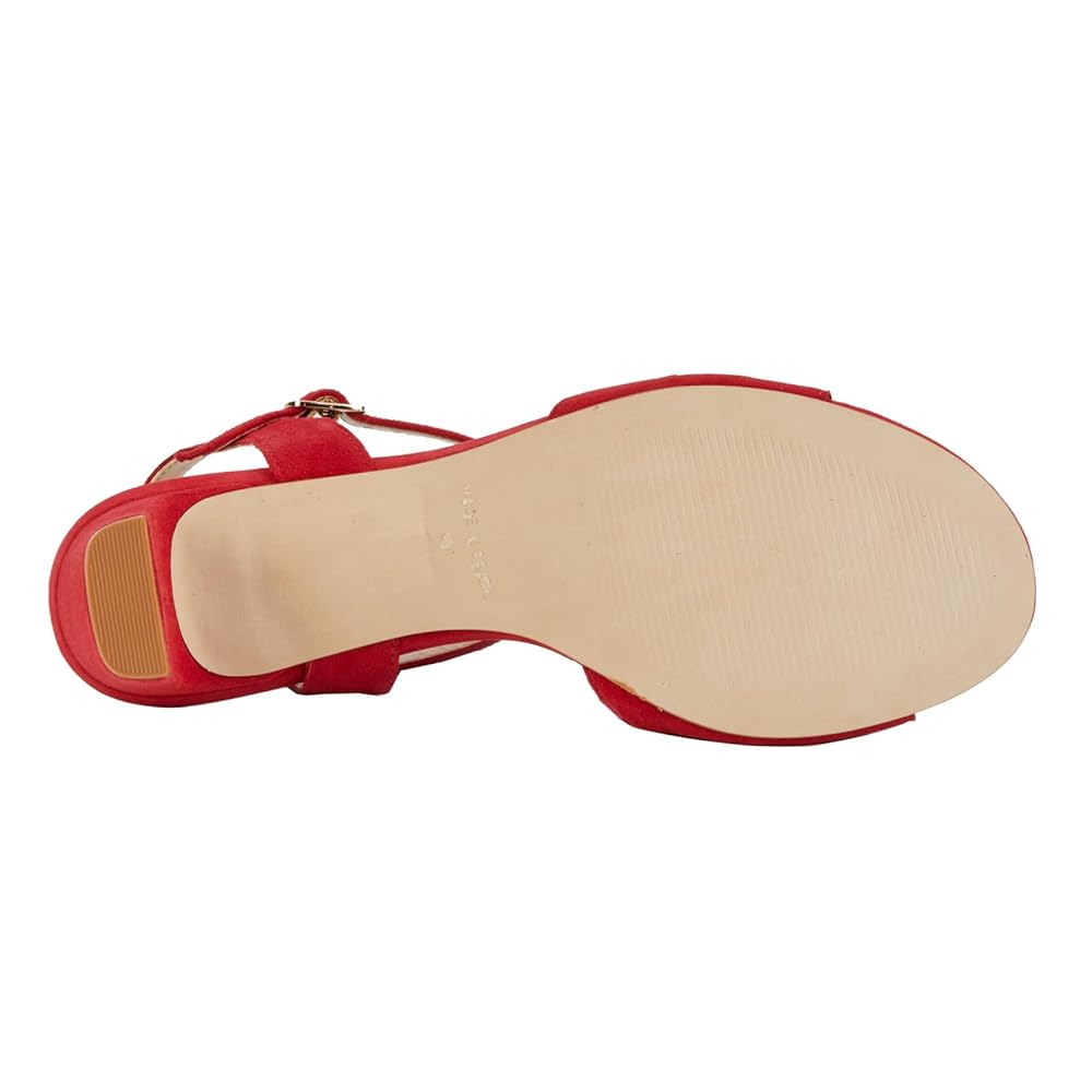 Ros Hommerson Lydia Women's Dress Sandal - Red Suede