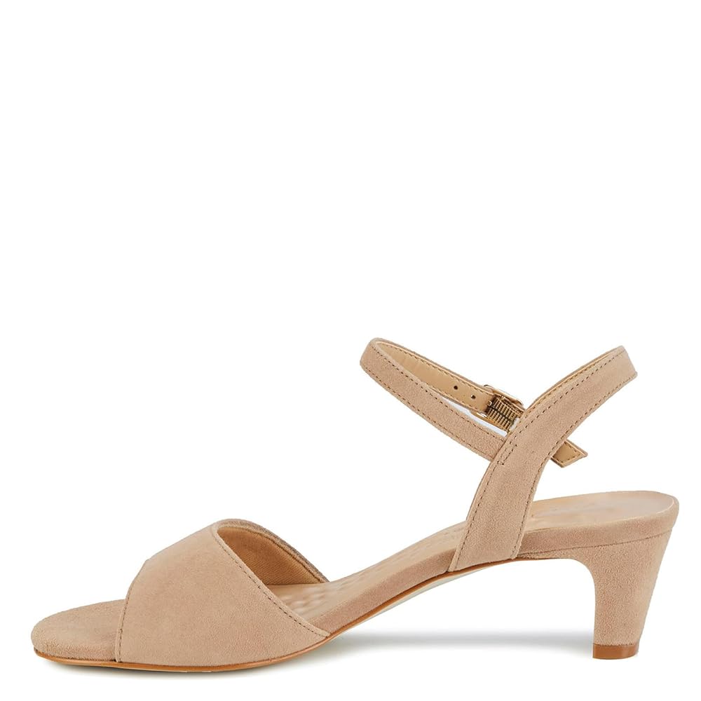 Ros Hommerson Lydia Women's Dress Sandal - Taupe Suede