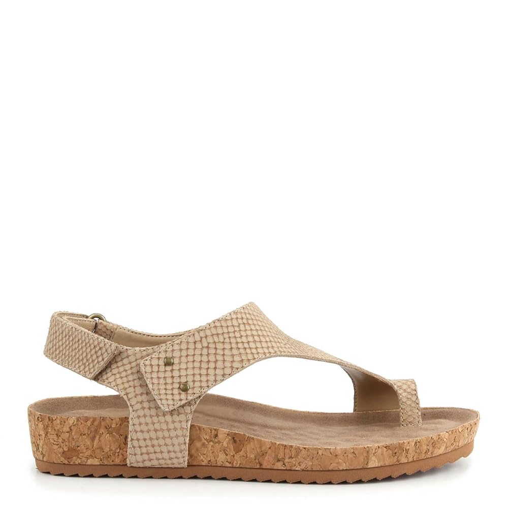 Ros Hommerson Preston Women's Sandal - Taupe Matte Snake Leather