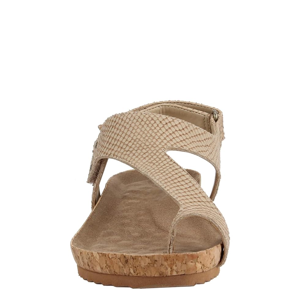 Ros Hommerson Preston Women's Sandal - Taupe Matte Snake Leather