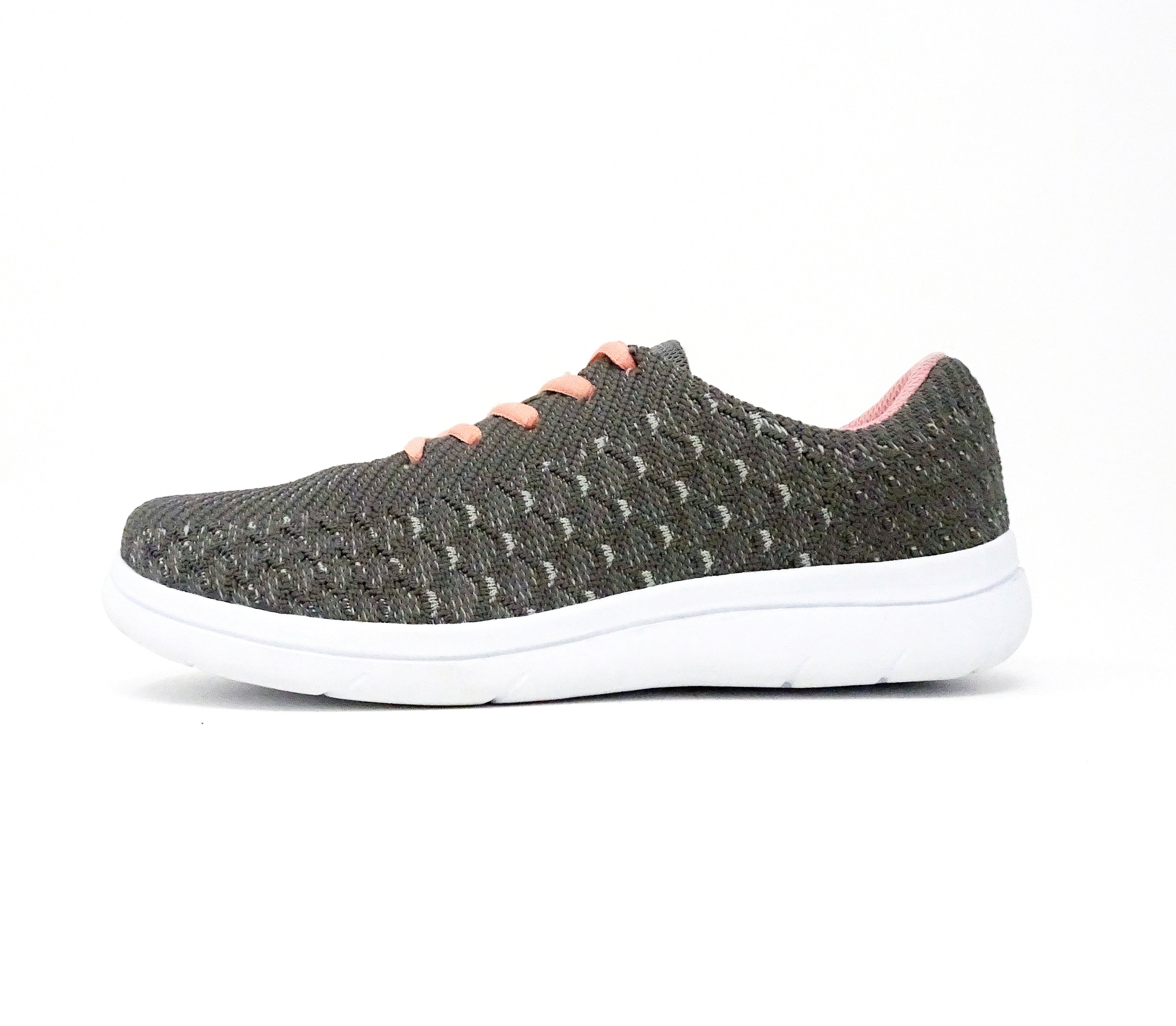 Mt. Emey 9327 Gray - Lady's Added-Depth Extreme-Light Knitted Walking Shoes - Gray manufacturer photo 2