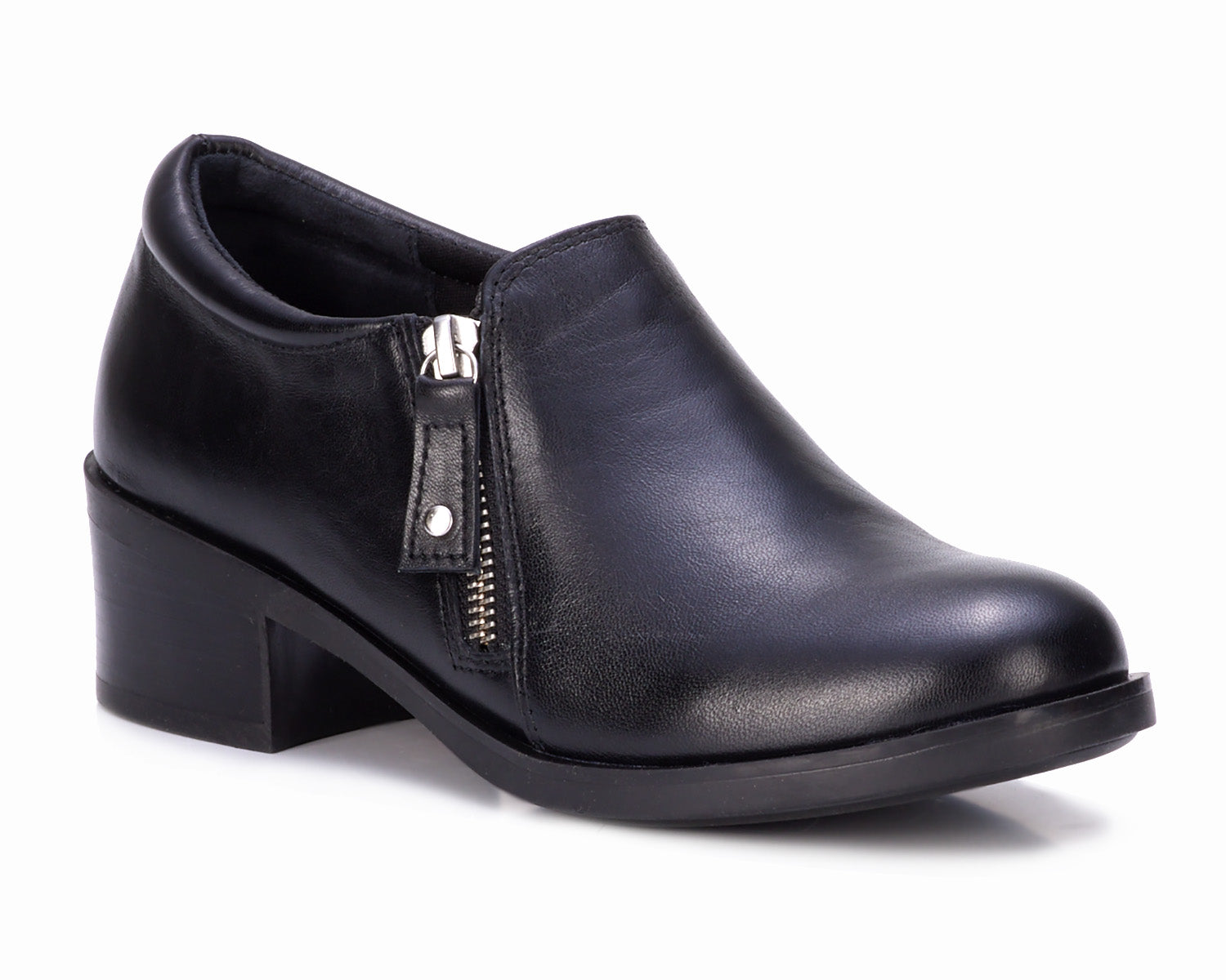 Black Napa Leather