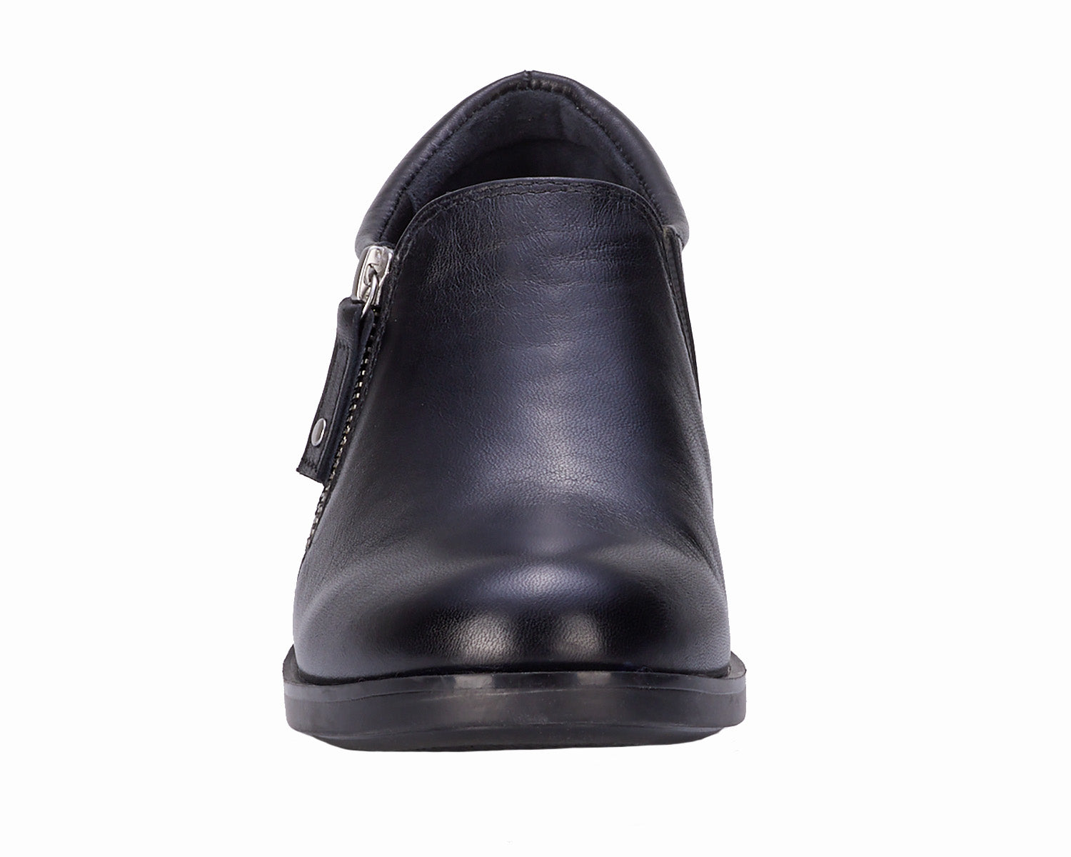 Ros Hommerson Daphne Women's Shootie - Black Napa Leather - Front View