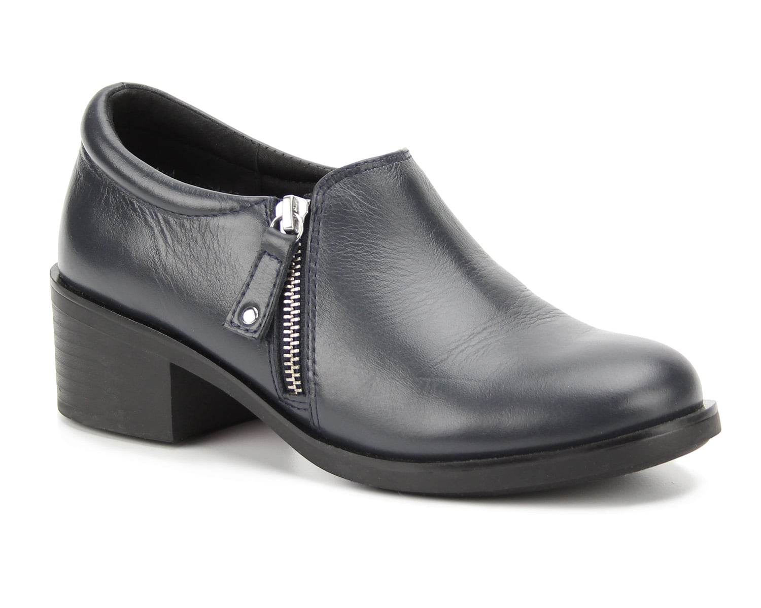 Ros Hommerson Daphne Women's Shootie - Navy Napa Leather - Main View