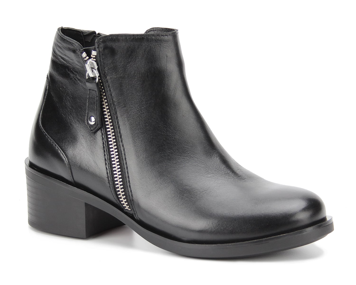 Black Napa Leather