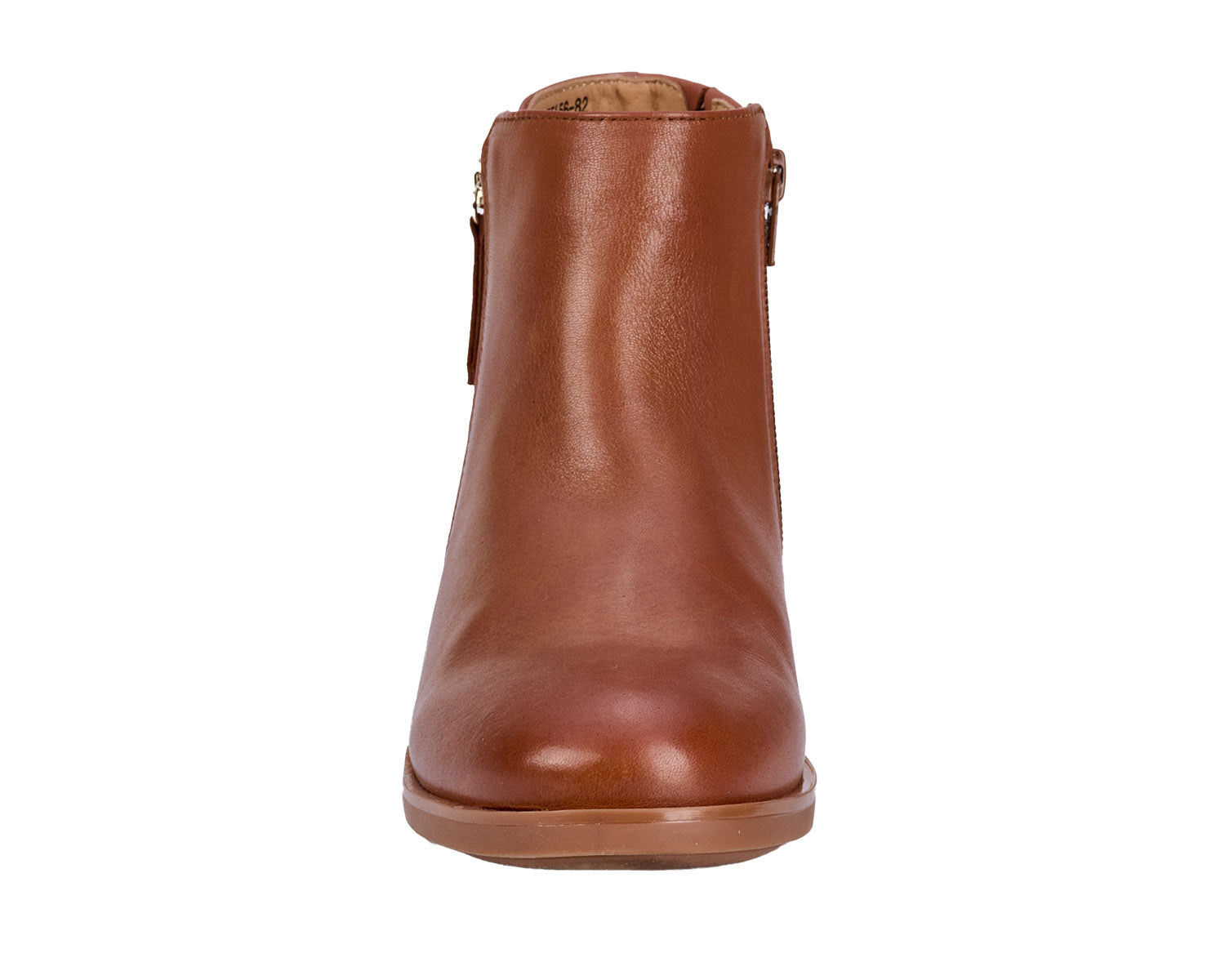 Ros Hommerson Dixon Women's Bootie - Luggage Napa Leather - Front View