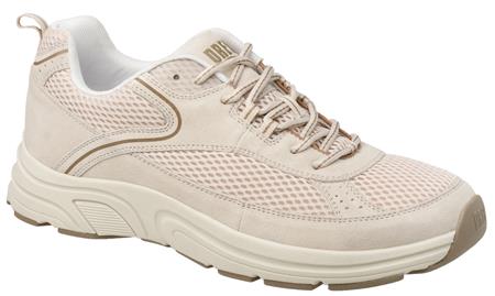 Drew Aaron - Men's Athletic Lace Oxford Shoe - Cream Combo
