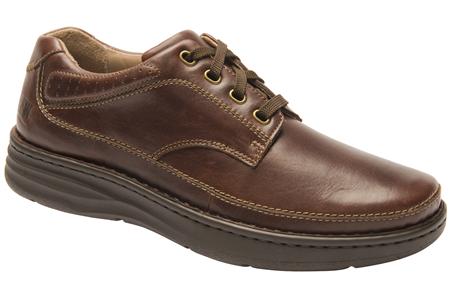 Drew Toledo - Men's Lace Oxford Shoe - Brandy