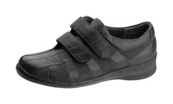 Aetrex Essence E830 Mary - Comfort Dress Double Strap - Black