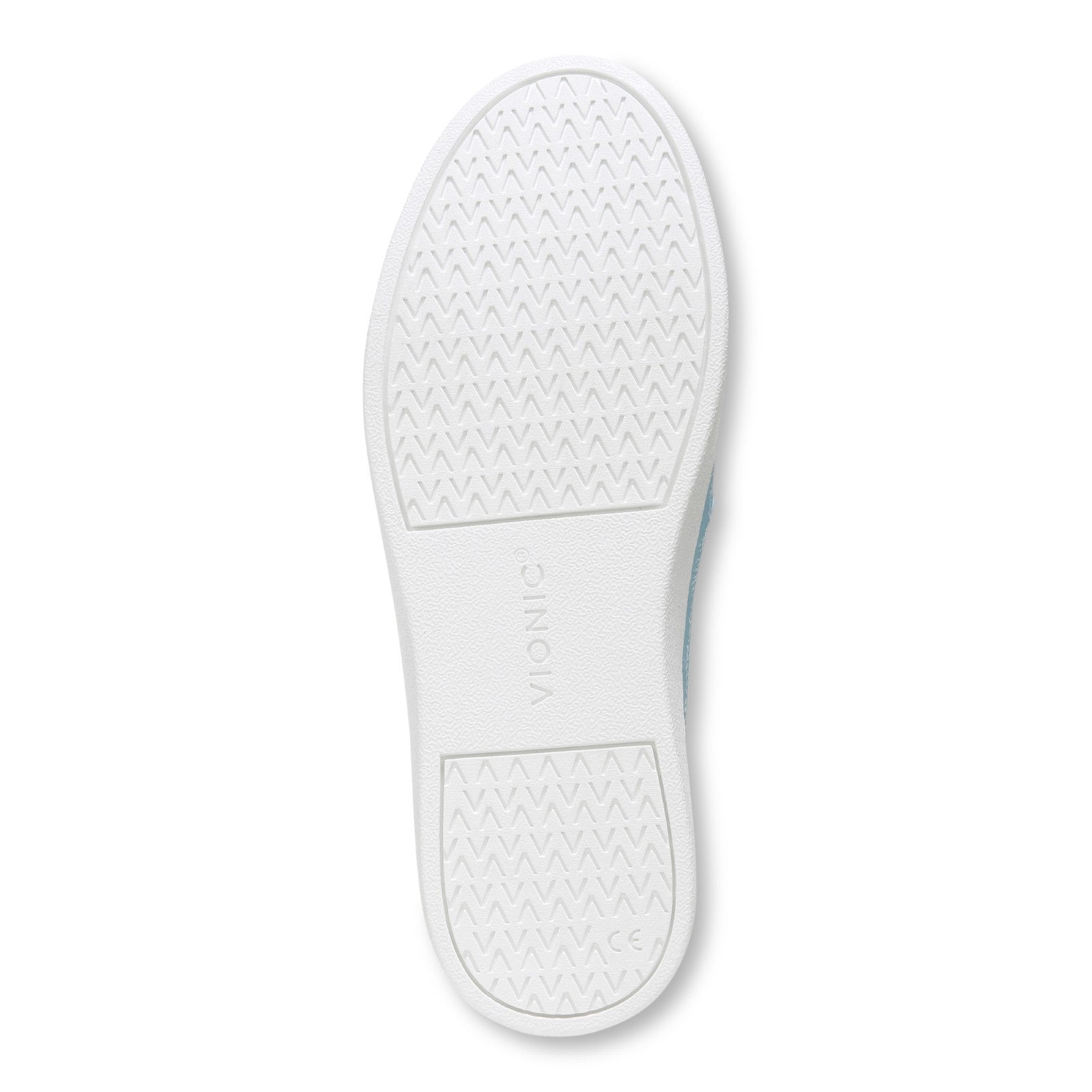 Vionic Effortless Womens Mule/Clog Casual - Porcelain Blue Nbk - Bottom