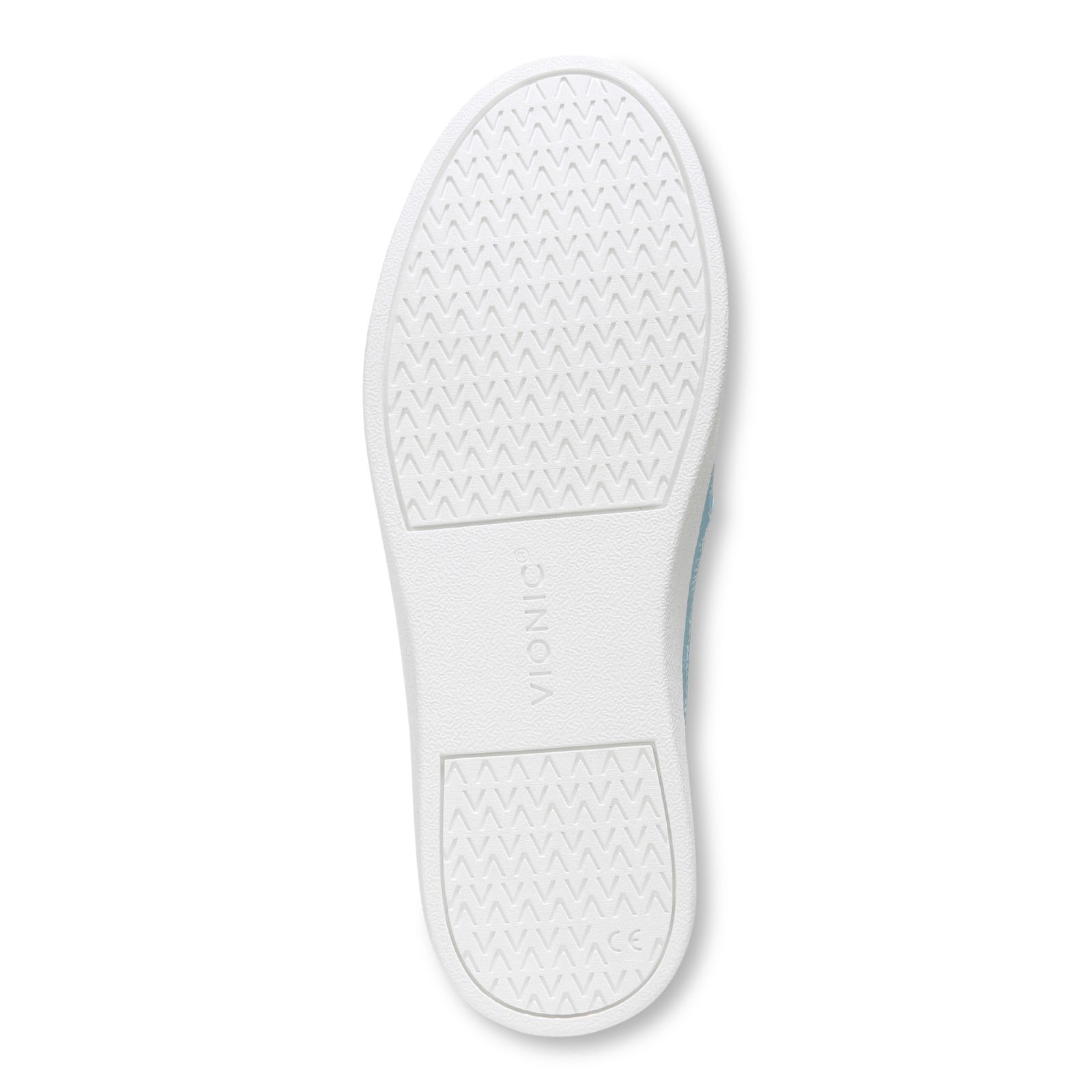 Vionic Effortless Womens Mule/Clog Casual - Porcelain Blue Nbk - Bottom