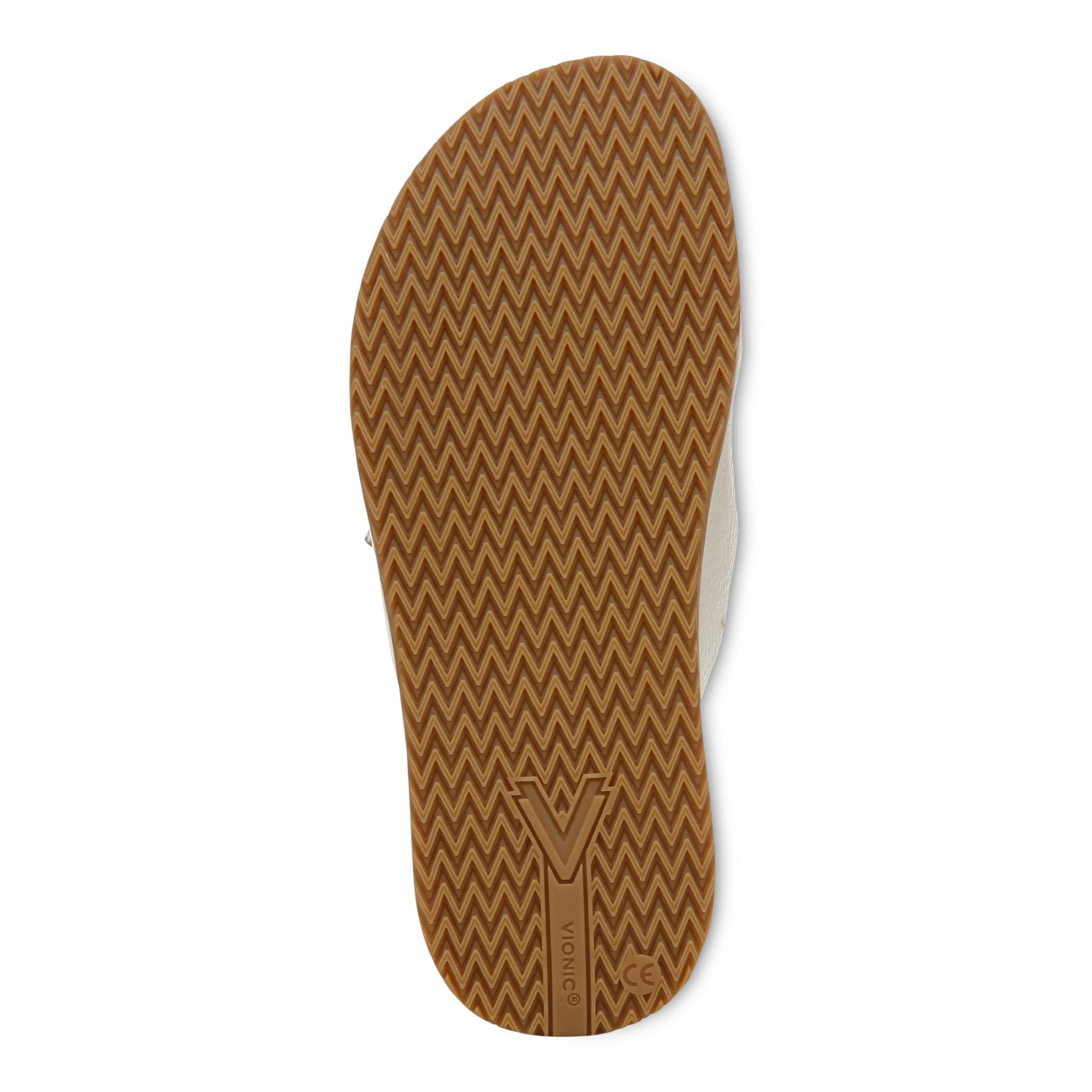 Vionic Women's Elara Comfort Slide Sandals - Ivory - Bottom