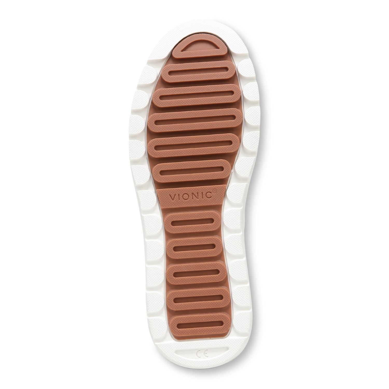 Vionic Elsa Womens Oxford/Lace Up Casual - White Nubuck Bottom