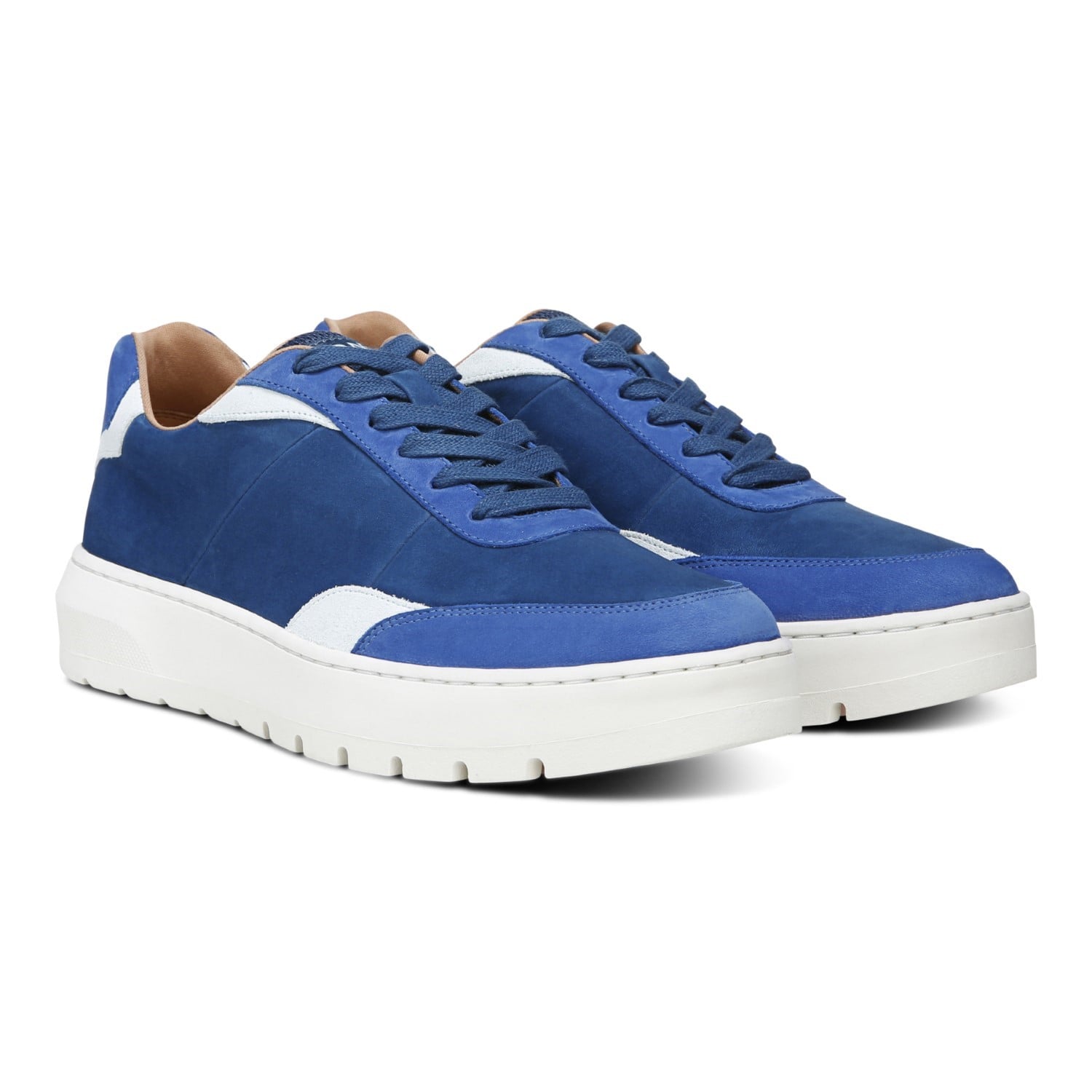 Vionic Elsa Womens Oxford/Lace Up Casual - Dark Blue NUBUCK Pair