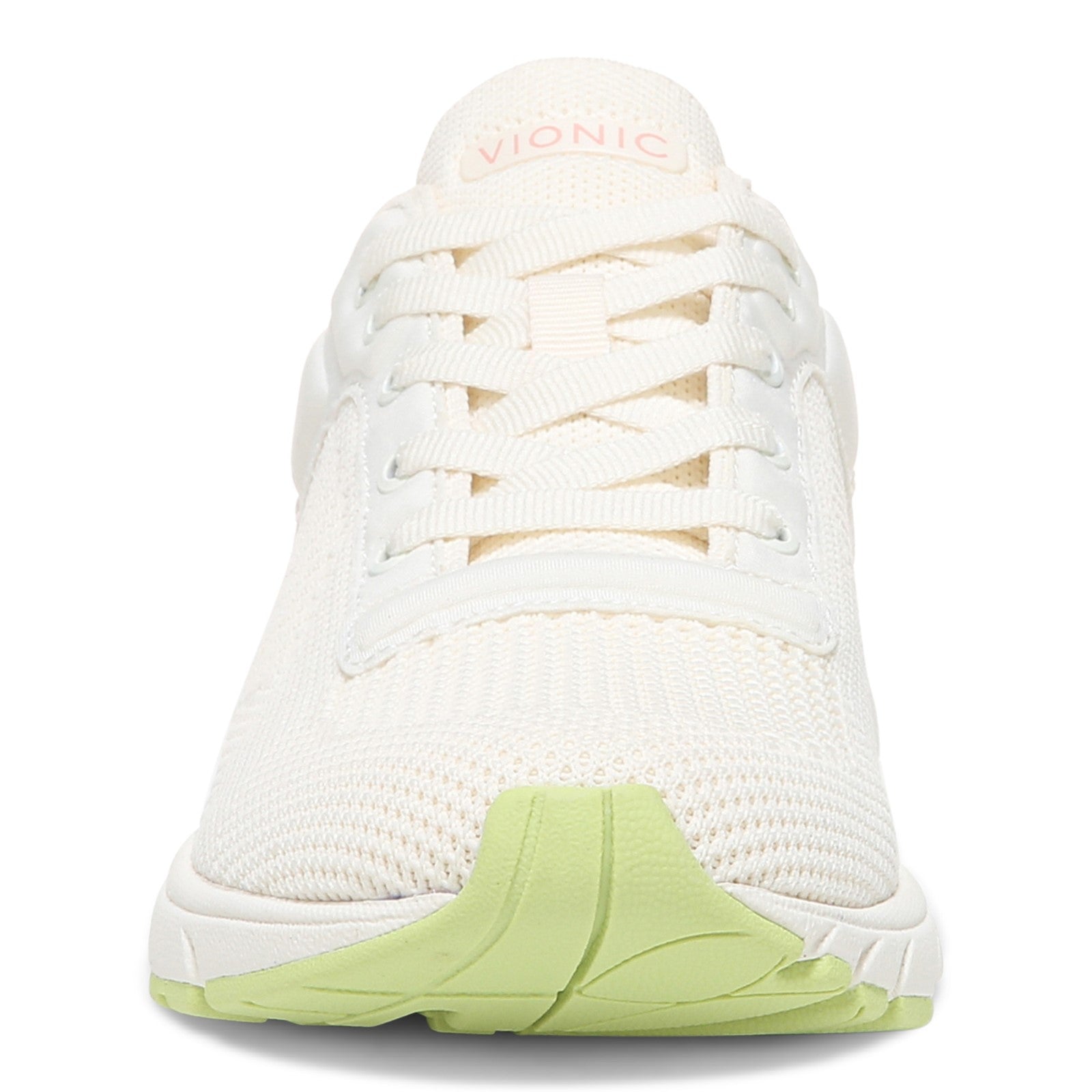 Vionic Endure Womens Oxford/Lace Up Walking - Marshmallow - Front