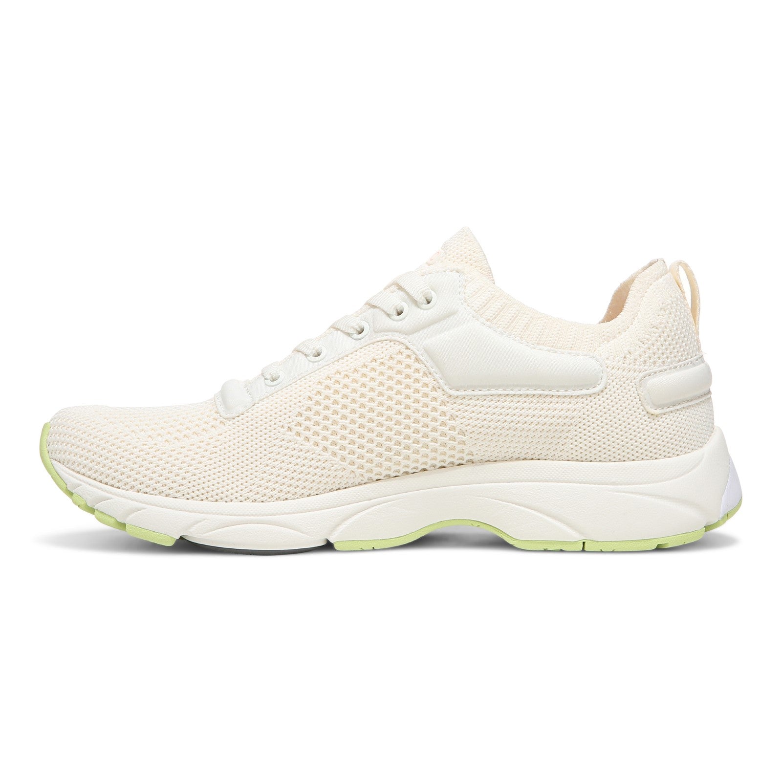 Vionic Endure Womens Oxford/Lace Up Walking - Marshmallow - Left Side