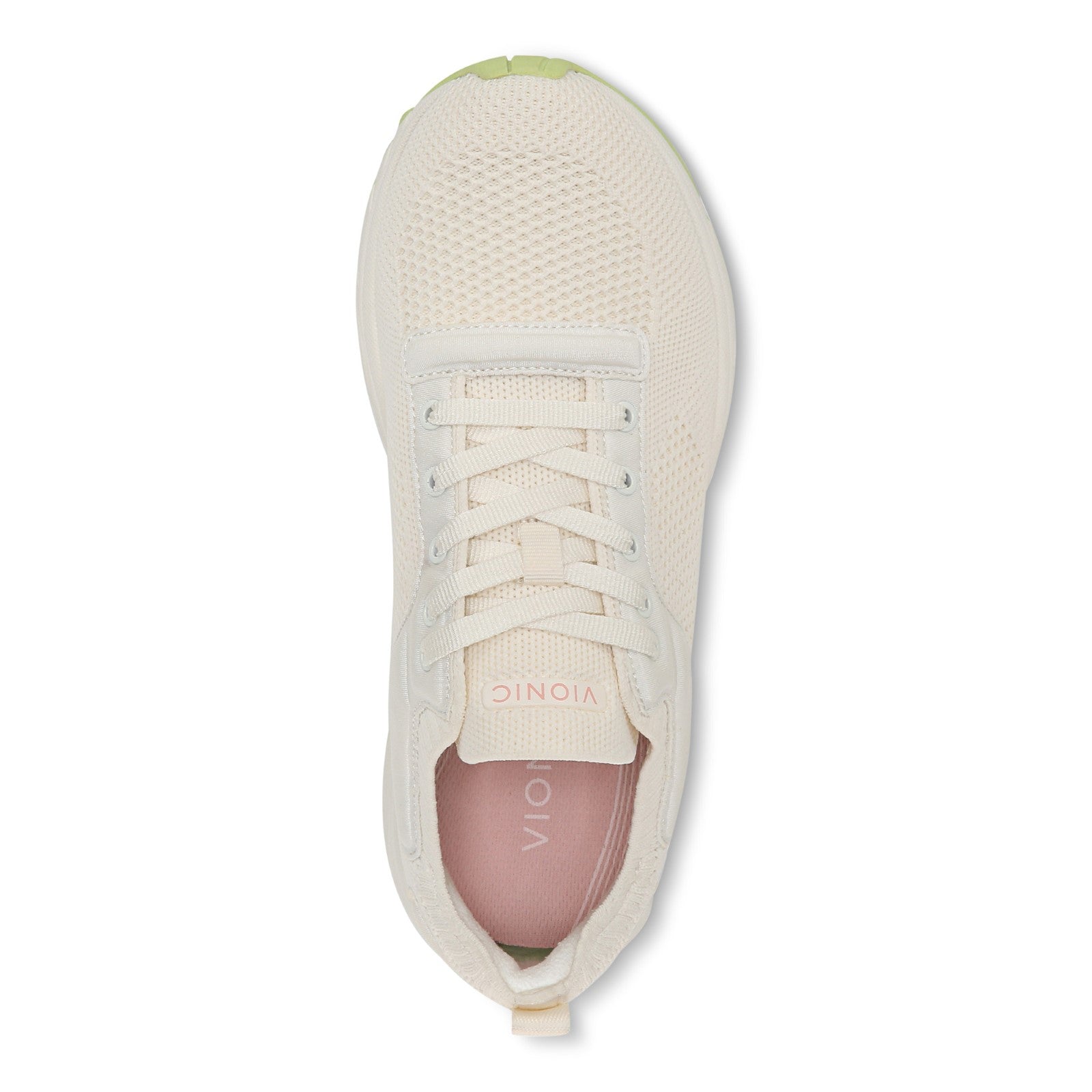 Vionic Endure Womens Oxford/Lace Up Walking - Marshmallow - Top