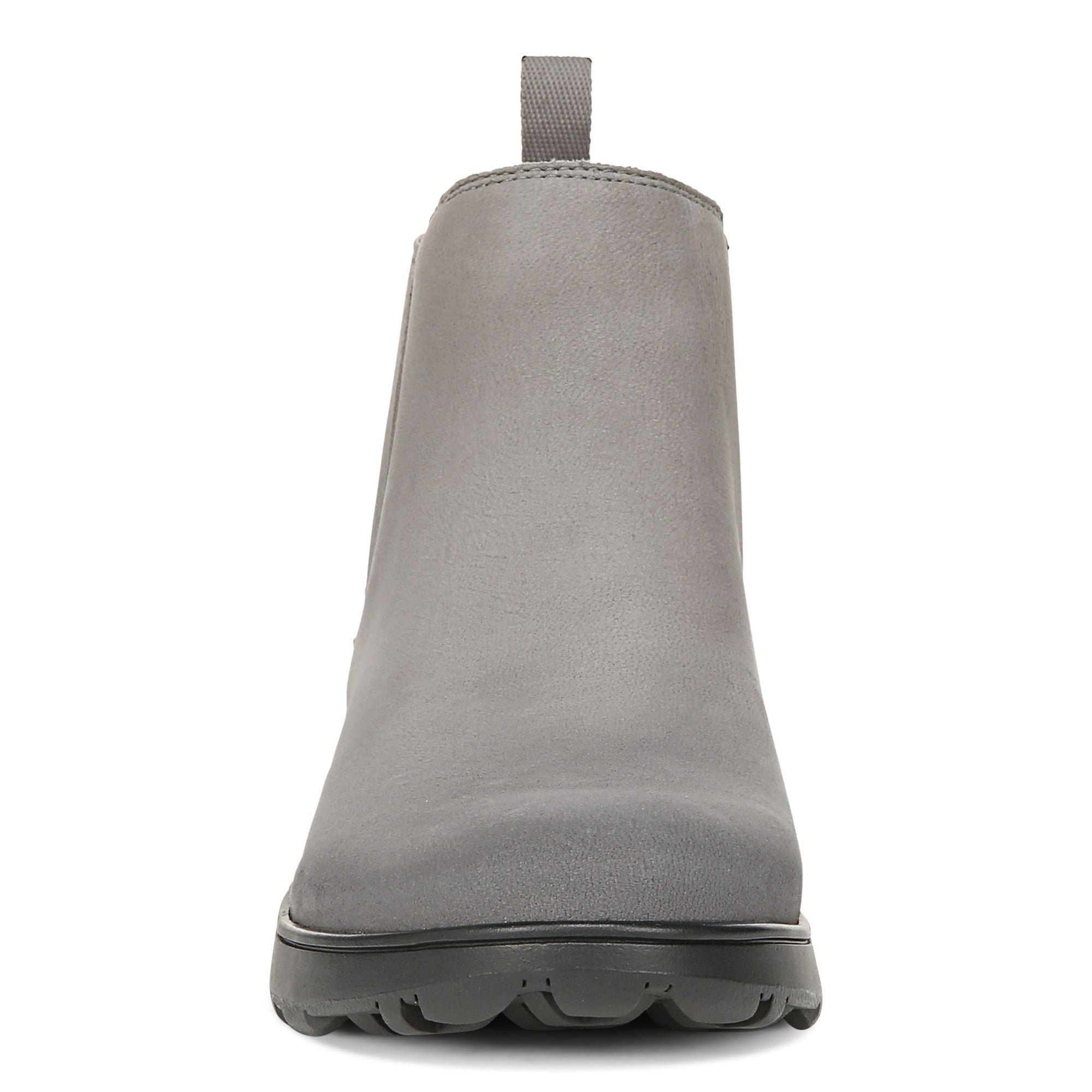 Vionic Evergreen Womens Ankle/Bootie Shrtboot - Charcoal Nubuck - Front