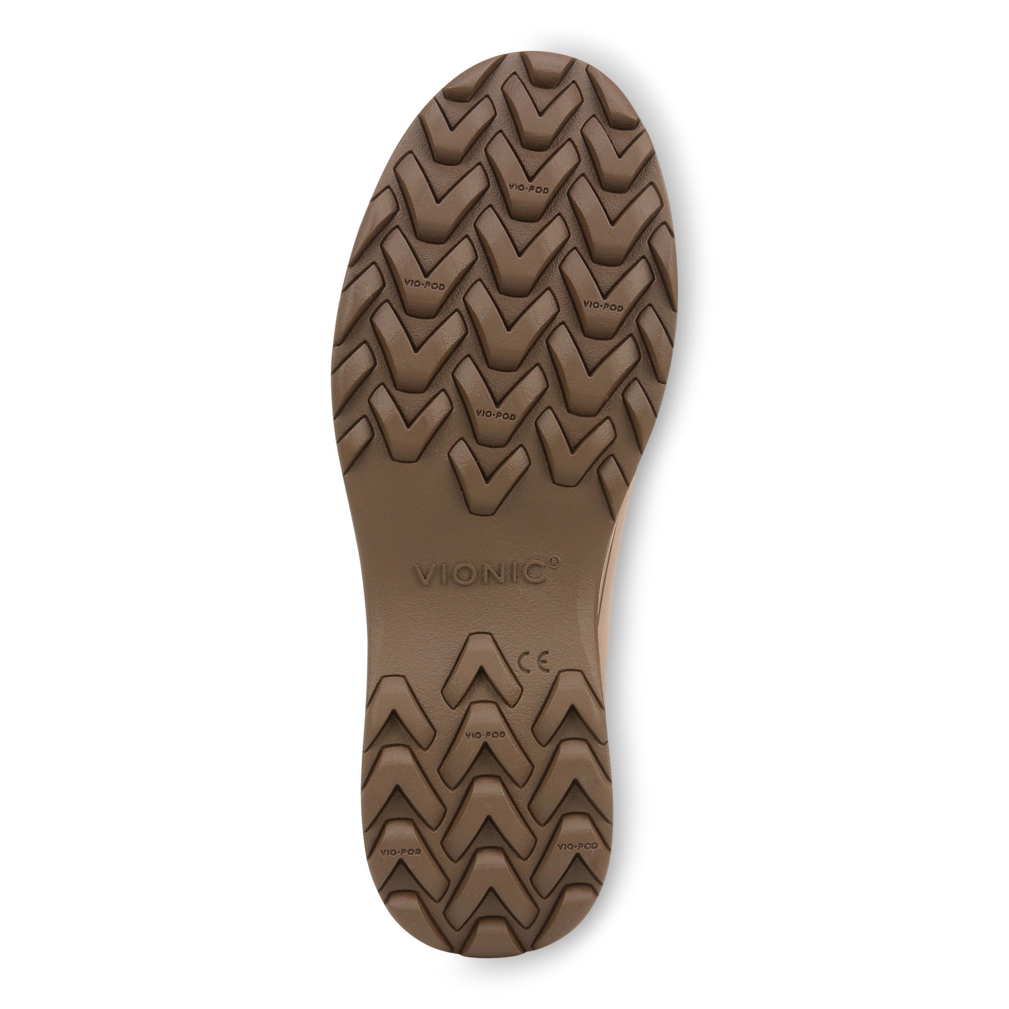 Vionic Evergreen Womens Ankle/Bootie Shrtboot - Taupe Nubuck - Bottom