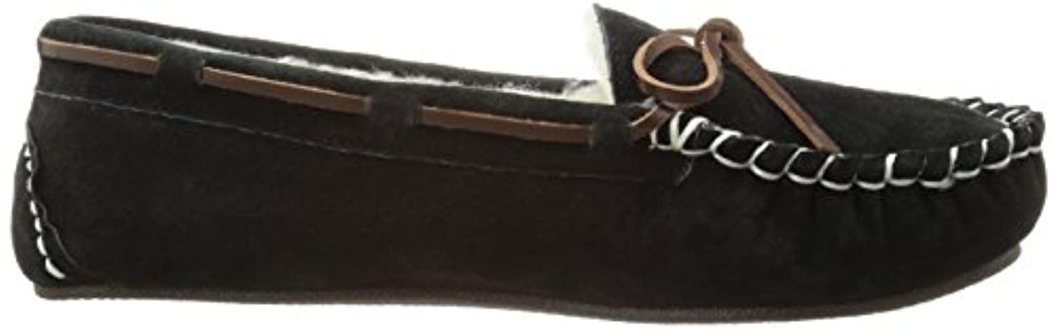 Lamo Lady's Britain Moc II Women's Slippers - Black