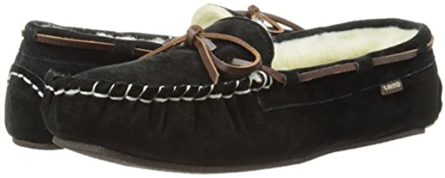 Lamo Lady's Britain Moc II Women's Slippers - Black
