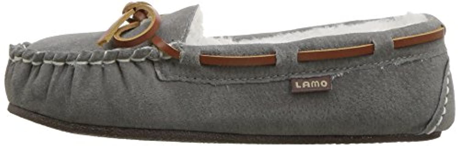 Lamo Lady's Britain Moc II Women's Slippers - Grey