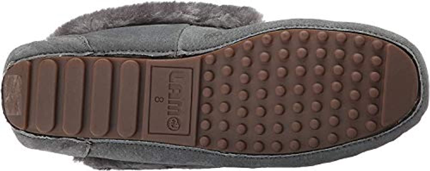 Lamo Aussie Moc Women's Slippers - Charcoal
