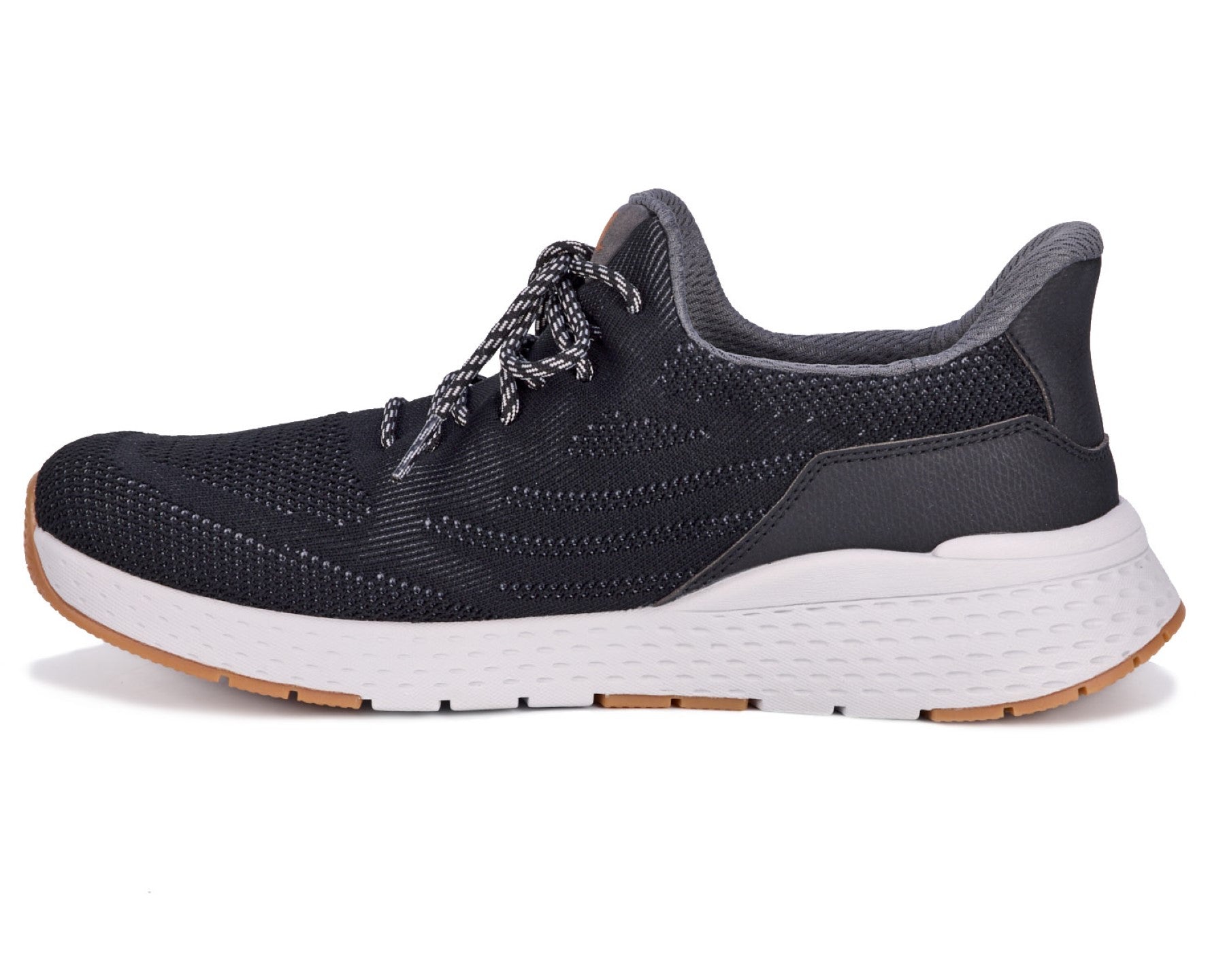 Drew Echo Men's Comfort Sneakers - Black Mesh Combo - Inside View