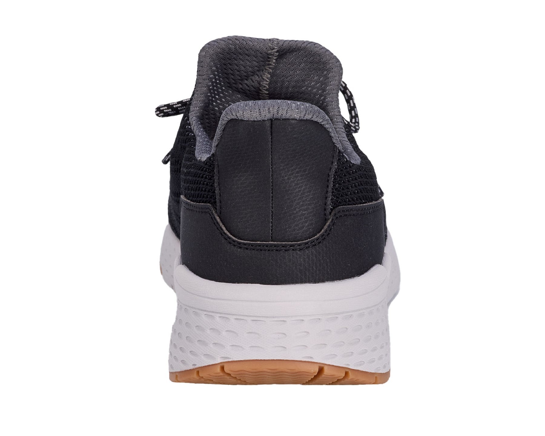 Drew Echo Men's Comfort Sneakers - Black Mesh Combo - Back View