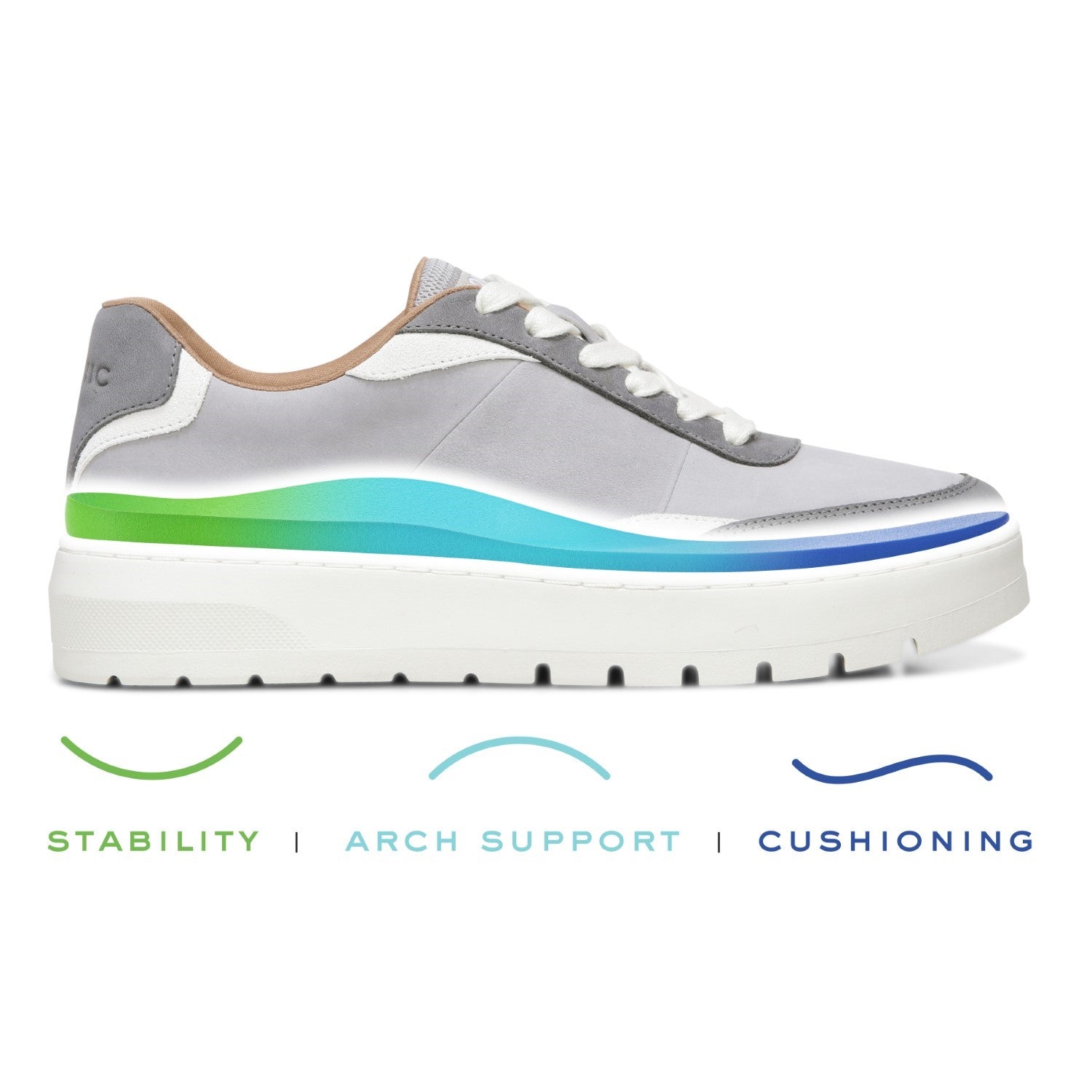 Vionic Elsa Womens Oxford/Lace Up Casual - Lifestyle