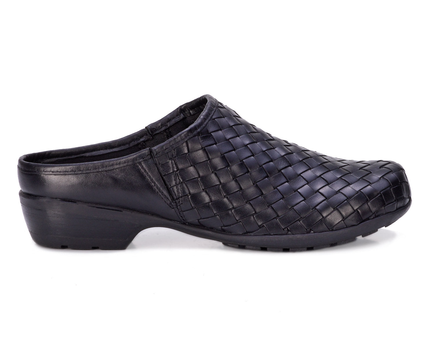 Ros Hommerson Emerson Women's Clog - Black Napa Leather - Outside View