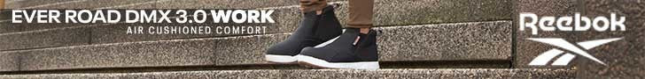 Reebok Work Women's Ever Road 3.0 DMX Work EH Comp Toe Slip-on High Top - Black/White - 