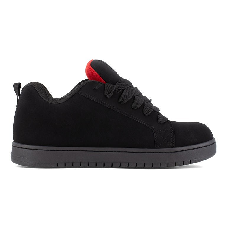 DC Men's DC60102 Black and Red Court Graffik Work Composite Toe Lifestyle - Black/Red - view 06