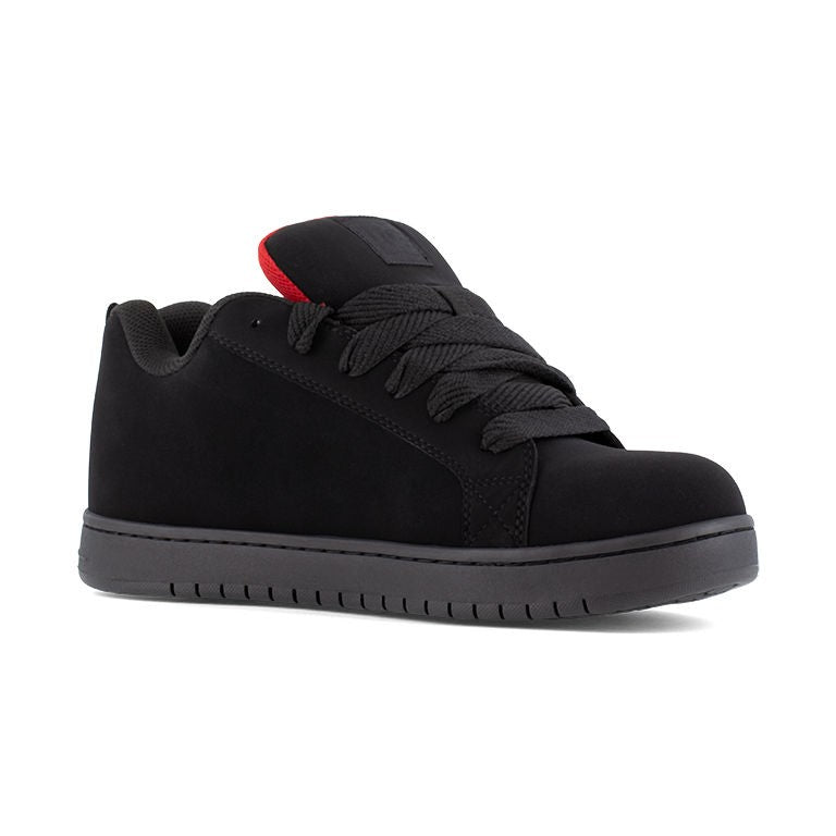DC Men's DC60102 Black and Red Court Graffik Work Composite Toe Lifestyle - Black/Red - view 07