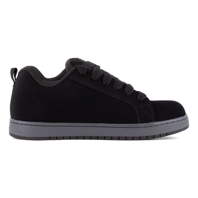 DC Men's DC60103 Black and Gray Court Graffik Work Composite Toe Lifestyle - Black/Grey - view 06