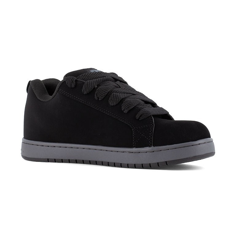 DC Men's DC60103 Black and Gray Court Graffik Work Composite Toe Lifestyle - Black/Grey - view 07