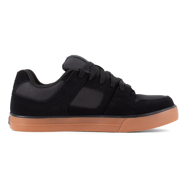 DC Men's DC60202 Black and Gum Pure Work Composite Toe Lifestyle - Black/Gum - view 06